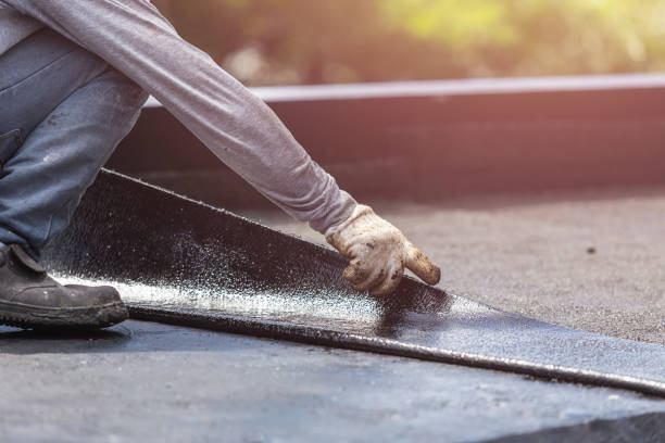 Professional Crawl Space Encapsulation technician working in Derwood, MD